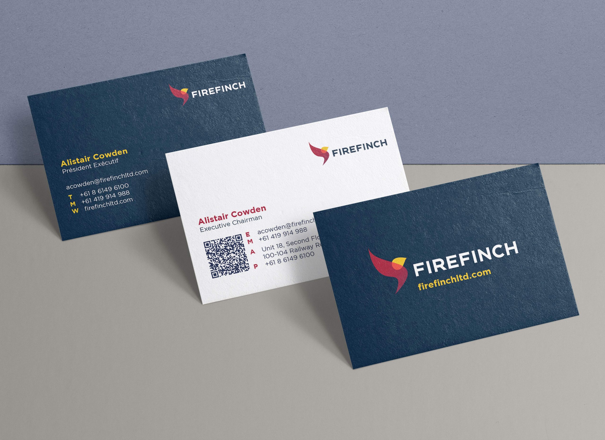 Firefinch Business Cards