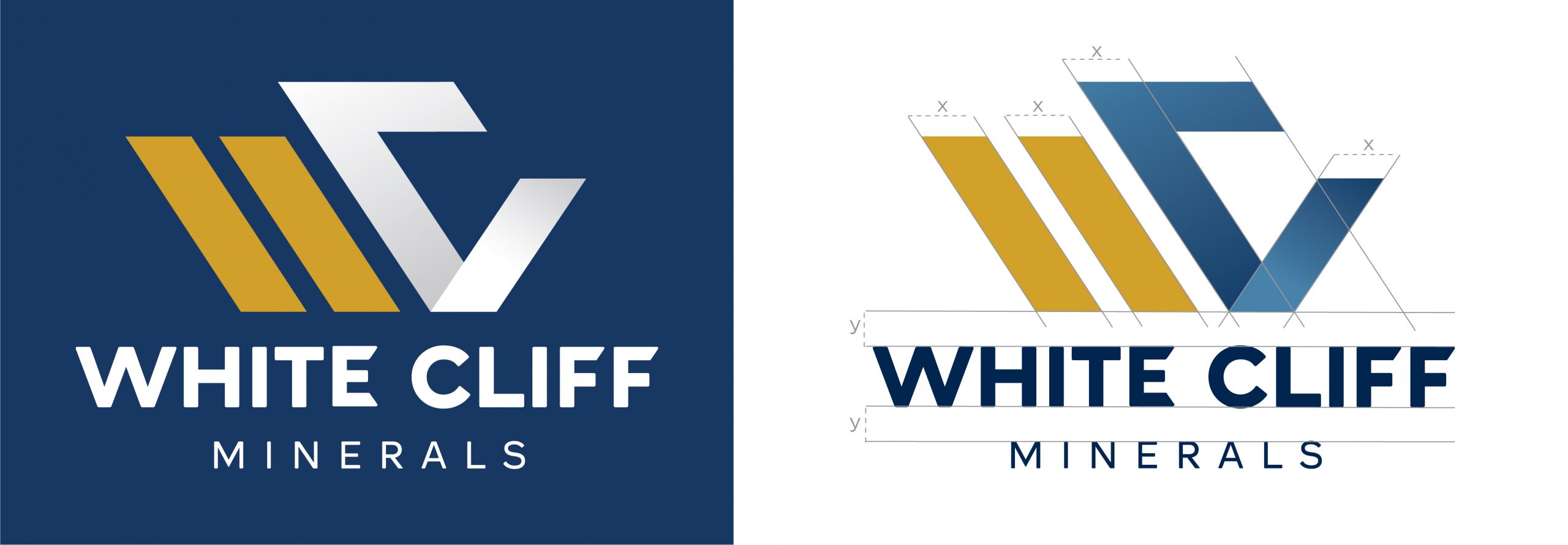 White Cliff Minerals Branding